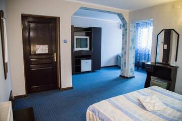 Фото номера Двухместный номер с 1 кроватью Отель Motel Davios г. Тыргу-Жиу 57