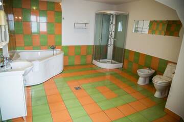 Фото номера Двухместный номер с 1 кроватью Отель Motel Davios г. Тыргу-Жиу 64