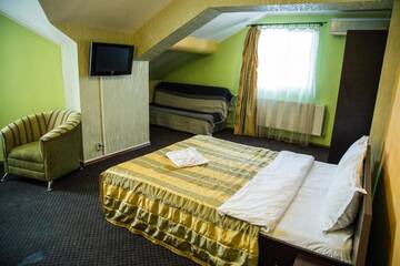 Фото номера Двухместный номер с 1 кроватью Отель Motel Davios г. Тыргу-Жиу 62