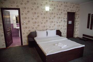 Фото номера Двухместный номер с 1 кроватью Отель Motel Davios г. Тыргу-Жиу 40