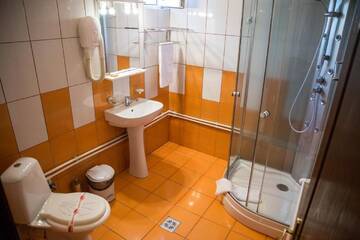Фото номера Двухместный номер с 1 кроватью Отель Motel Davios г. Тыргу-Жиу 2