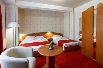 Фото номера Двухместный номер с 2 отдельными кроватями Отель Hotel Anna г. Тыргу-Жиу 11
