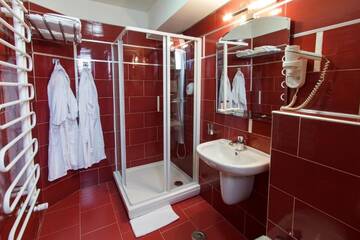 Фото номера Двухместный номер с 1 кроватью Отель Hotel Anna г. Тыргу-Жиу 20