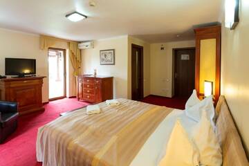 Фото номера Улучшенный двухместный номер с 1 кроватью Гостевой дом Boutique Hotel Danielescu г. Тыргу-Жиу 3